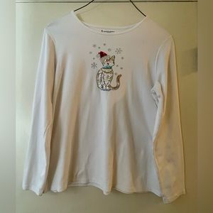 EUC DESIGNERS ORIGINALS STUDIO CHRISTMAS LONG SLEEVE T-SHIRT